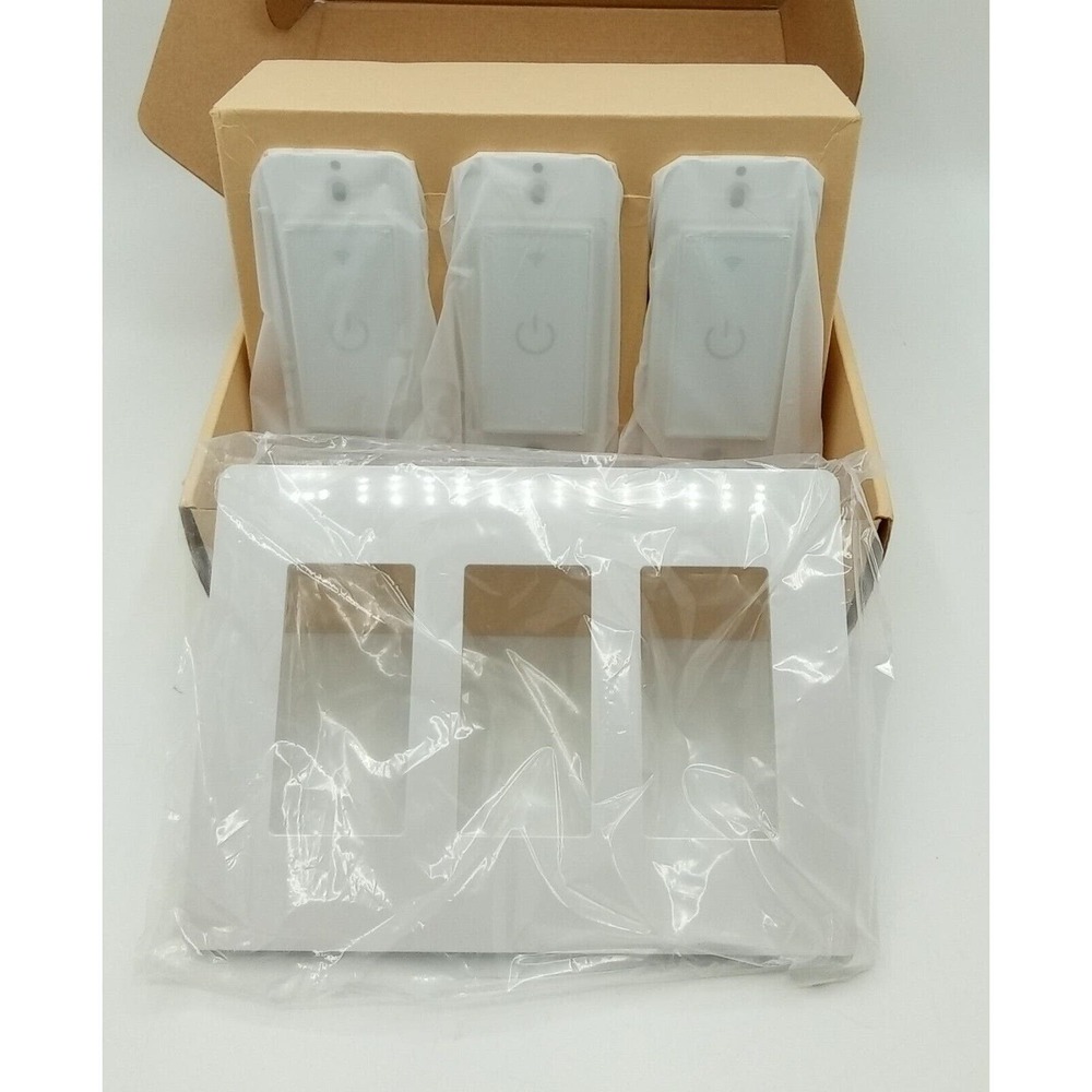 Smart Switch WiFi/Wireless Light Switch 3 Gang Switch